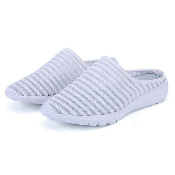 Dam Mesh Andas Casual Hollow Out Sommar Slipper Sandaler