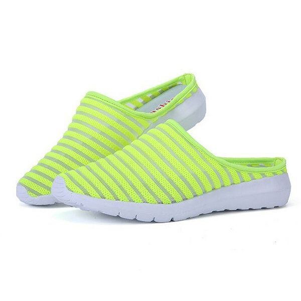 Dam Mesh Andas Casual Hollow Out Sommar Slipper Sandaler