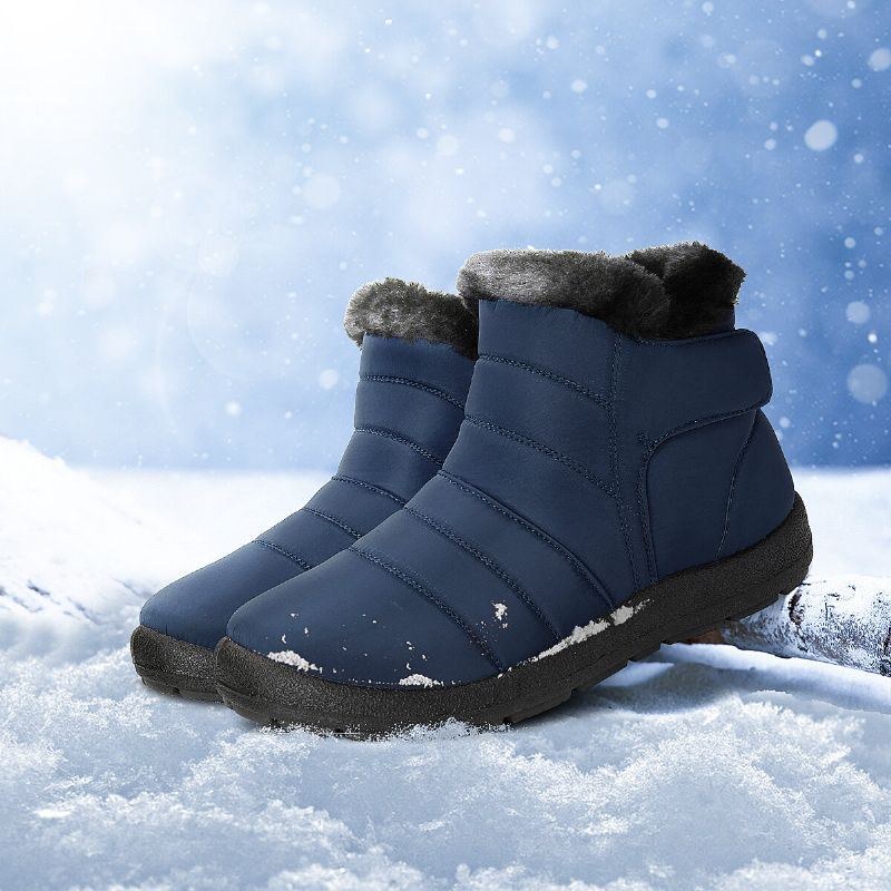 Dam Vattenavvisande Plyschfoder Snow Ankel Boots