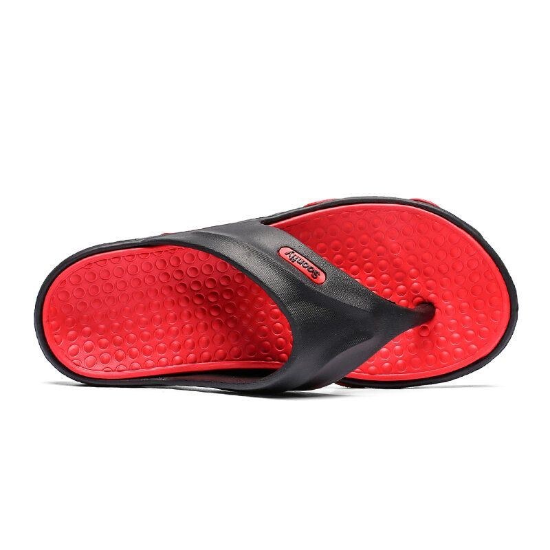 Herr Andas Mjuk Botten Halkfri Bekväma Beach Flip Flops Casual Tofflor