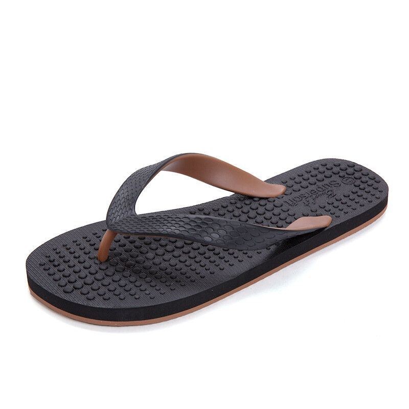 Herr Casual Flip-flop Massagepartiklar Hemtofflor