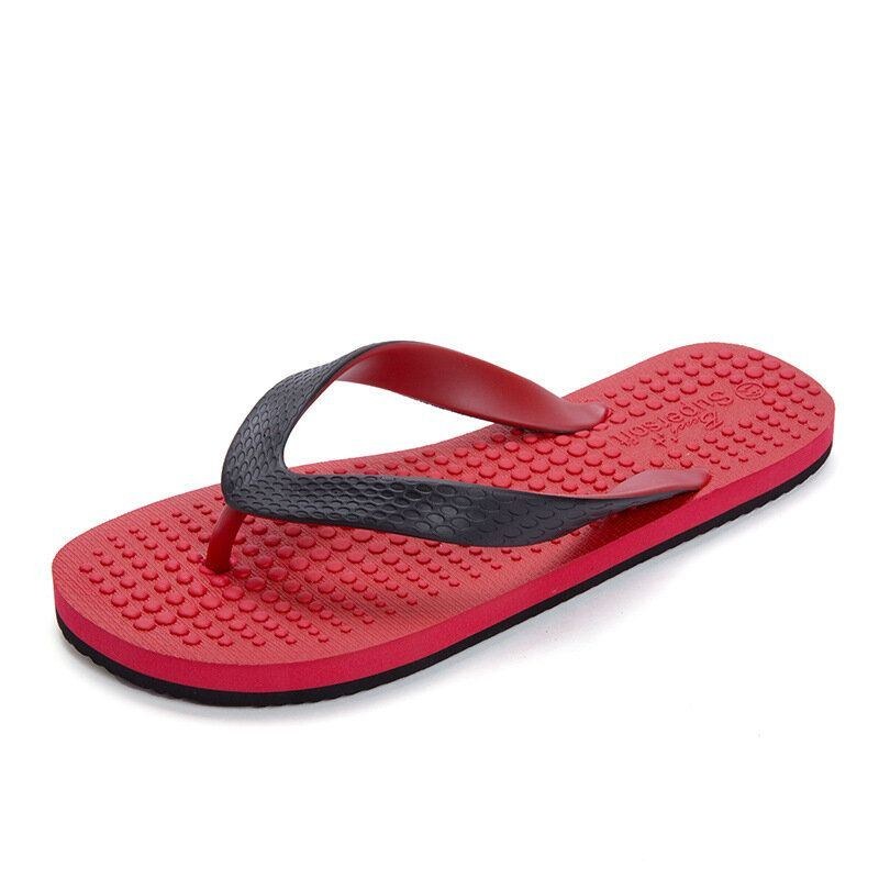 Herr Casual Flip-flop Massagepartiklar Hemtofflor