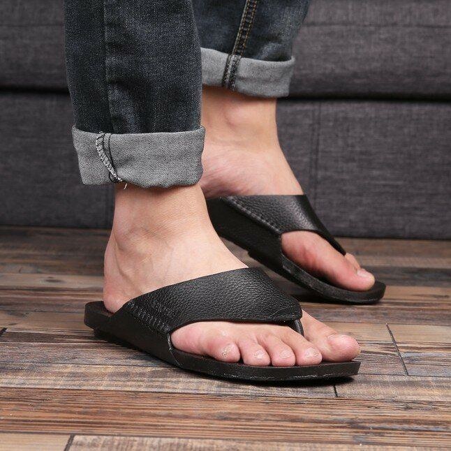 Herr Casual Hem Inomhus Slip On Tofflor