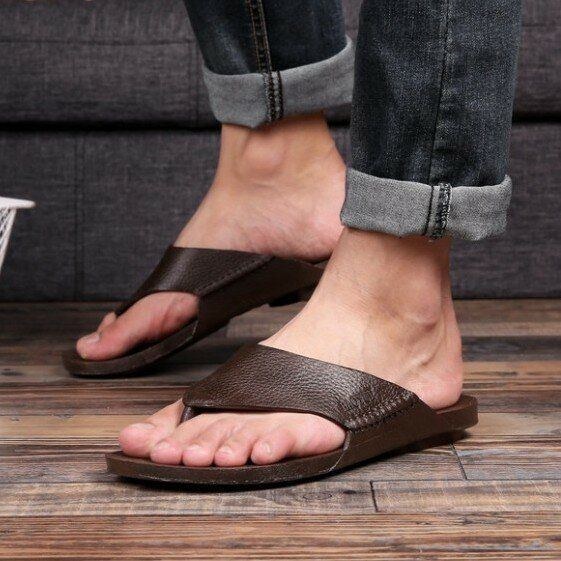 Herr Casual Hem Inomhus Slip On Tofflor