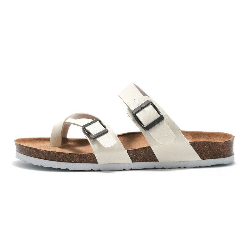 Herr Clip Toe Spänne Slip On Casual Beach Daily Tofflor