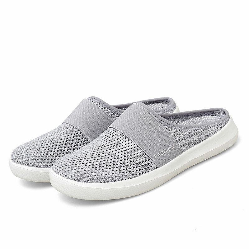 Dam Casual Fashion Mesh Bekväma Slip-on Loafers