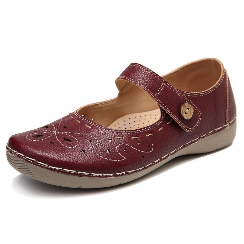 Dam Casual Hollow Out Comfy Flats