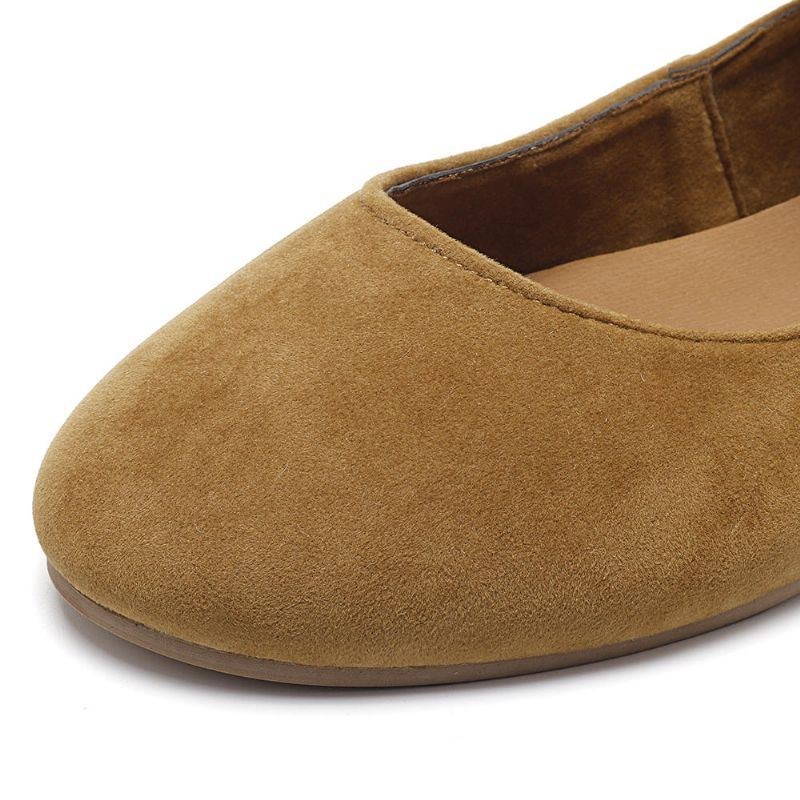 Dam Casual Mocka Flats Cross Shoes