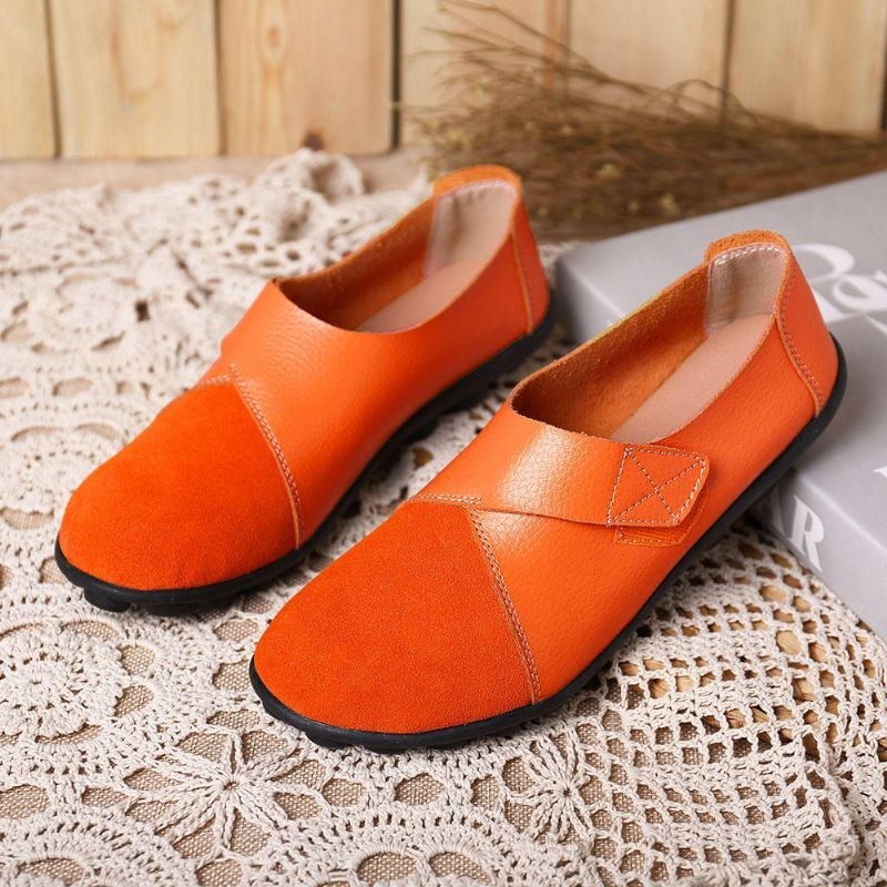 Dam Flats Shoes Slip On Bekväma Loafers Shoes