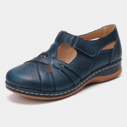 Dam Hollow Out Bekväm Andas Spring Flats Casual Skor