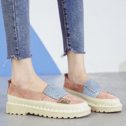 Dam Skarvning Halkbeständig Mjuk Casual Slip On Comfy Flats