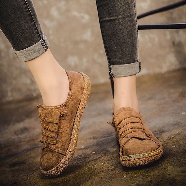 Dam Slip On Comfy Mocka Flat Loafers