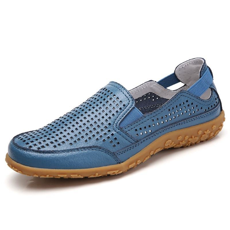 Dam Sport Comfy Hollow Slip On Flat Loafers