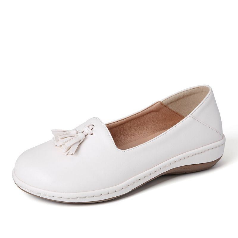 Dam Tofs Enfärgad Casual Casal Comfy Flats