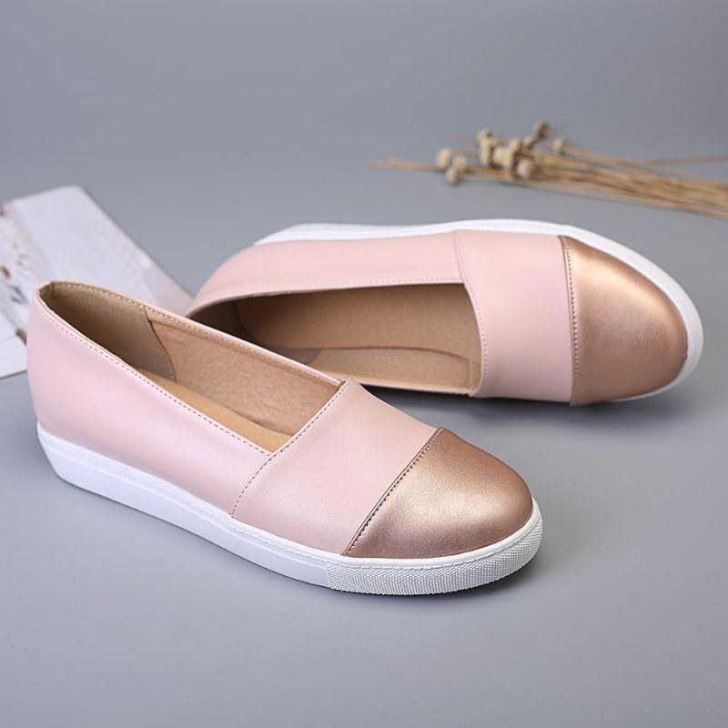 Damer Casual Pure Color Sticking Flats