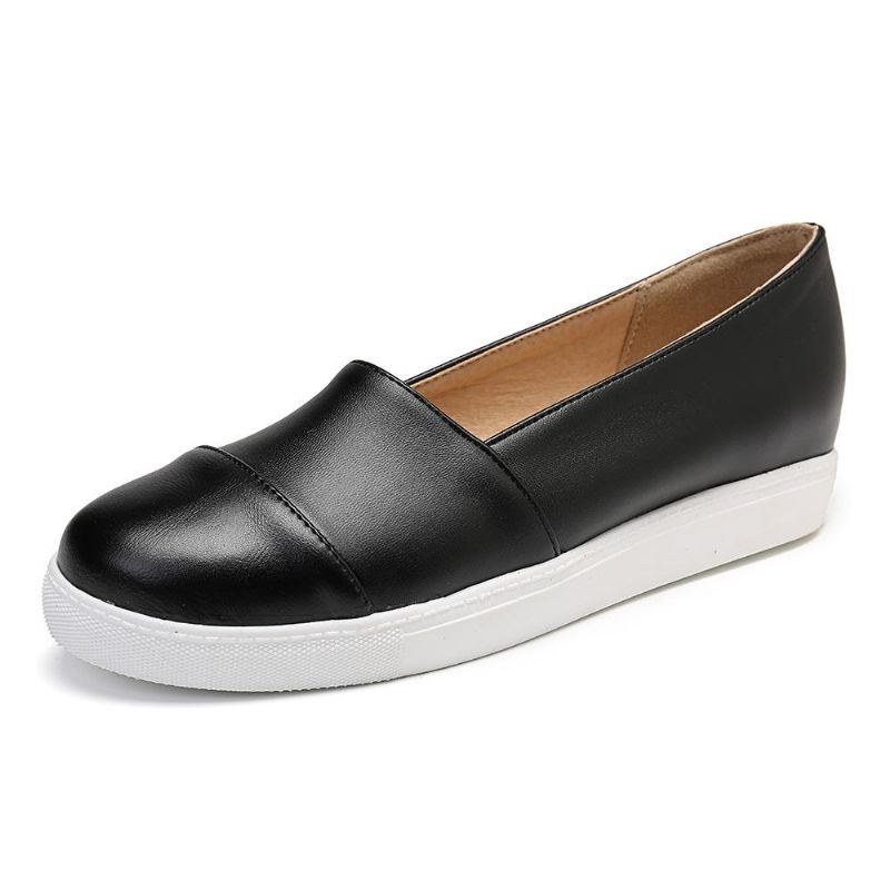 Damer Casual Pure Color Sticking Flats