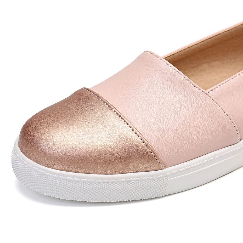 Damer Casual Pure Color Sticking Flats