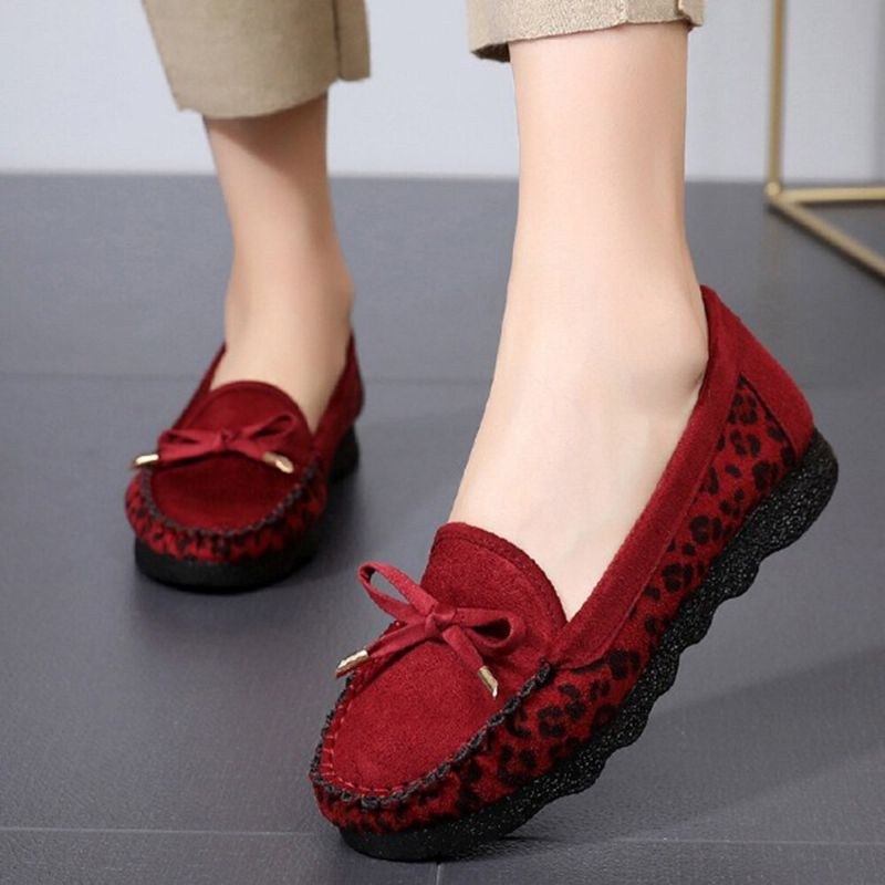 Dammocka Bowknot Comfy Non-slip Casual Loafers