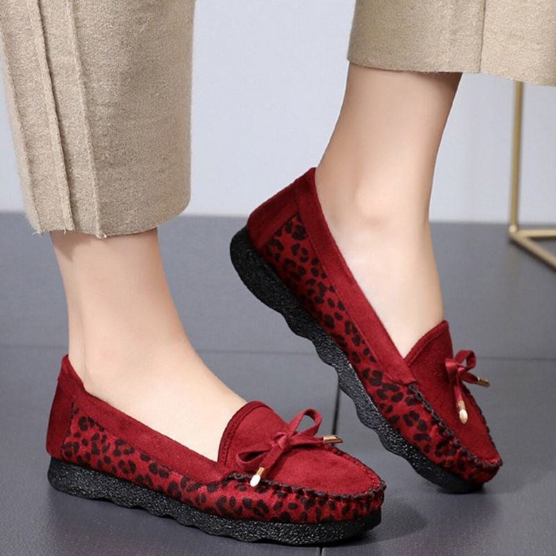 Dammocka Bowknot Comfy Non-slip Casual Loafers