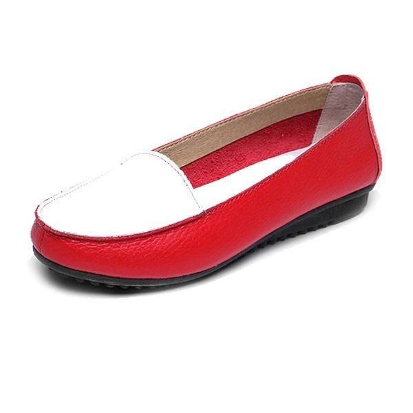 Dammode Höst Flats Slip On Soft Soul Skor Anti Skid Loafers