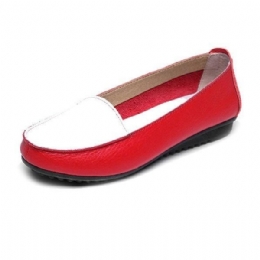 Dammode Höst Flats Slip On Soft Soul Skor Anti Skid Loafers