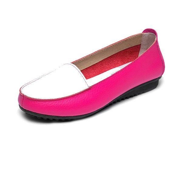 Dammode Höst Flats Slip On Soft Soul Skor Anti Skid Loafers