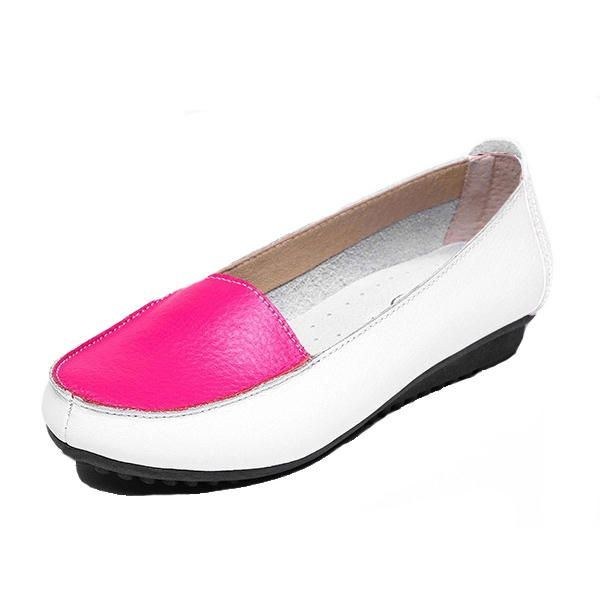 Dammode Höst Flats Slip On Soft Soul Skor Anti Skid Loafers