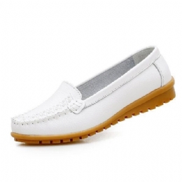 Platta Damskor Casual Slip On Outdoor Loafers