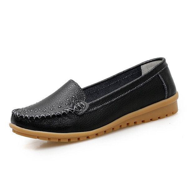 Platta Damskor Casual Slip On Outdoor Loafers