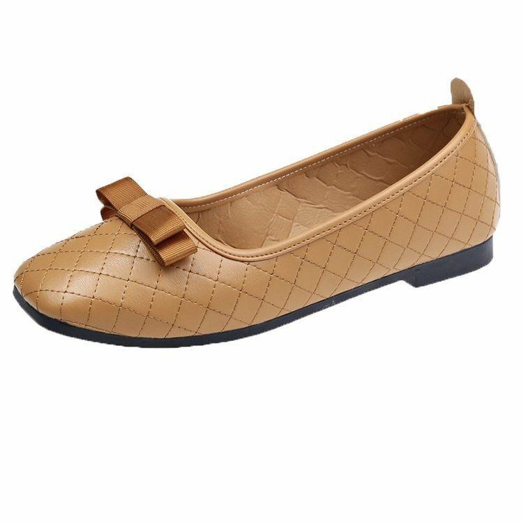 Rosettdekor För Kvinnor Bekväm Fyrkantig Tå Mjuk Sula Casual Slip On Loafers