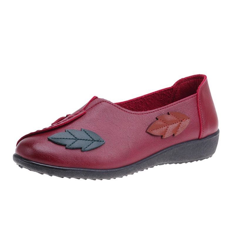 Soft Comfy Flower Flats Dam Loafers