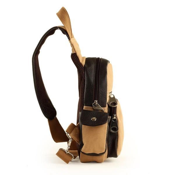 Herr Canvas Reseväska Outdoor Sport Crossbody Bag