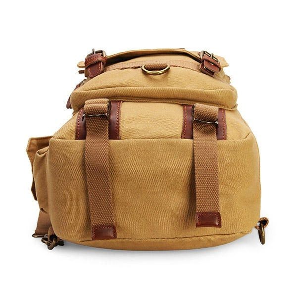 Herr Casual Canvas Outdoor Sport Shoulder Ipad Chest Crossbody Bag