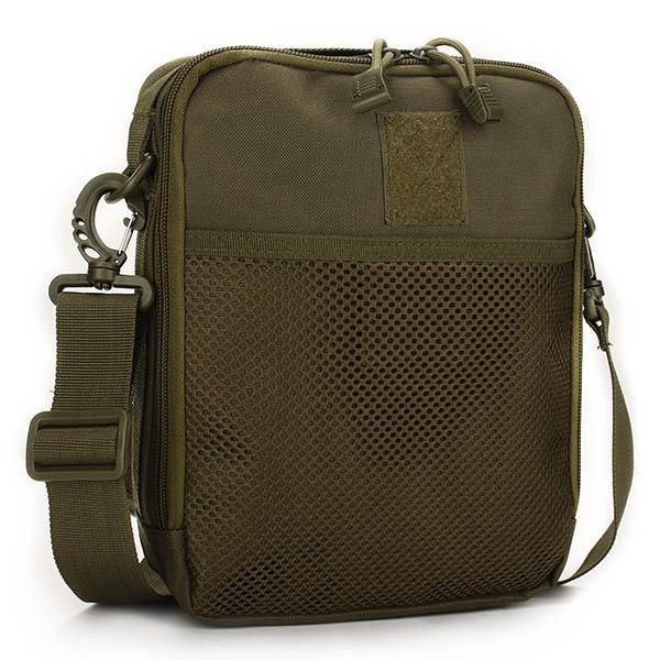 Herr Dam Nylon Sport Outdoor Tactical Army Ipad Shoulder Crossbody Bag