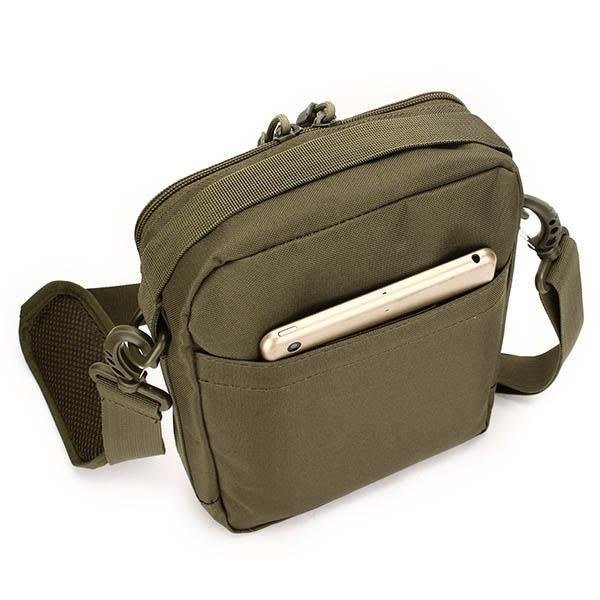 Herr Dam Nylon Sport Outdoor Tactical Army Ipad Shoulder Crossbody Bag