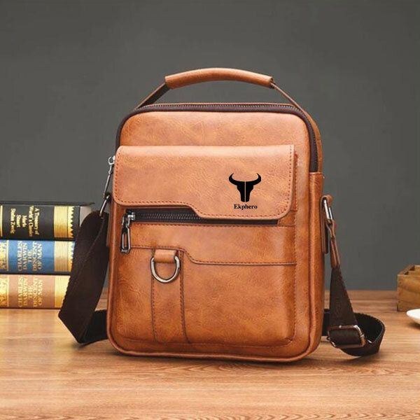 Herr Konstläder Vintage Business Bag Messenger Bag Crossbody Bag Office Work