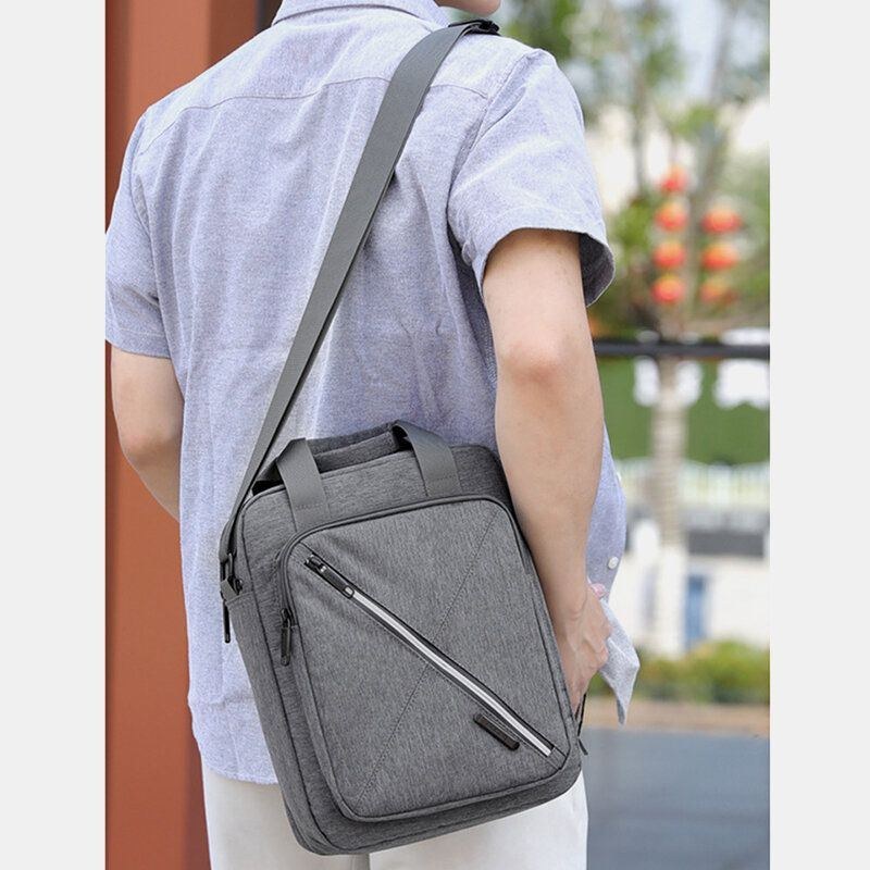 Herr Mode Casual Axelväska Crossbody Bag Messenger Bag