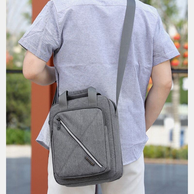 Herr Mode Casual Axelväska Crossbody Bag Messenger Bag