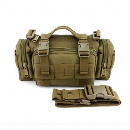 Herr Multifunktionell Tactical Outdoor Camouflage Crossbody Bröstväska