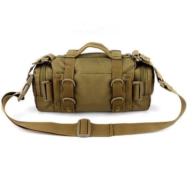 Herr Multifunktionell Tactical Outdoor Camouflage Crossbody Bröstväska