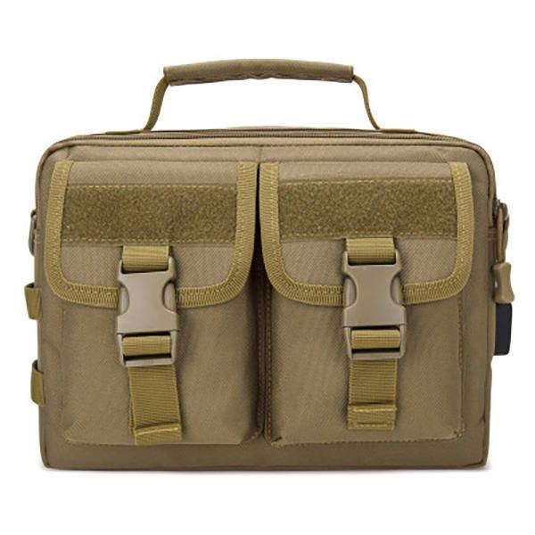 Herr Ny Canvas Tactical Camo Casual Crossbody-väska