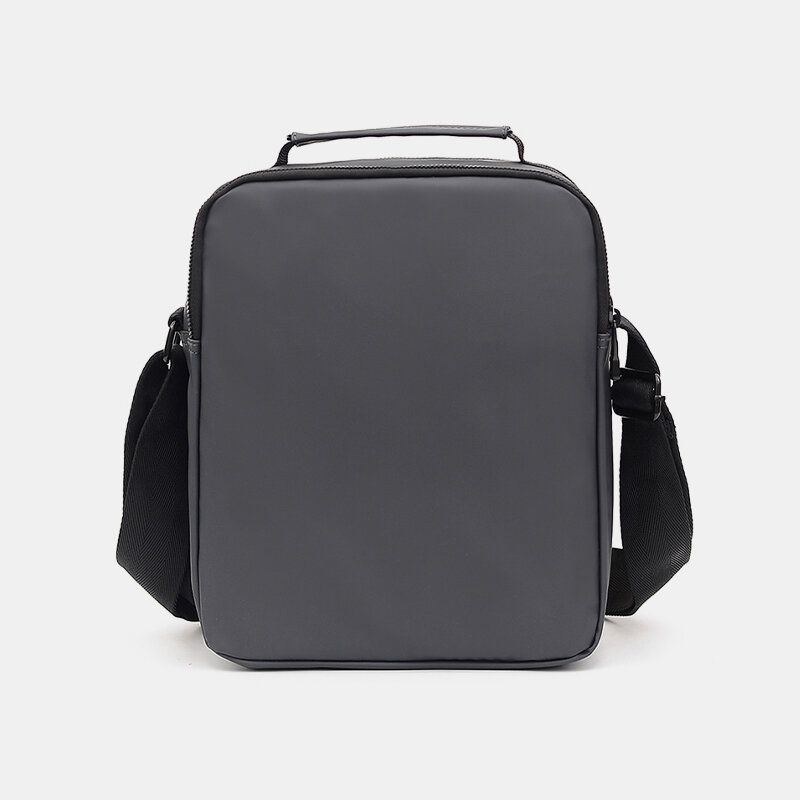 Herr Nylon Lättvikt Casual Outdoor Travel Multi-carry Axelväska Crossbody Bag