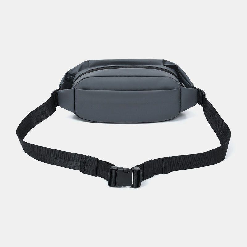 Herr Nylon Multi-carry Vattentät Outdoor Crossbody Bag Bröstväska Sling Bag