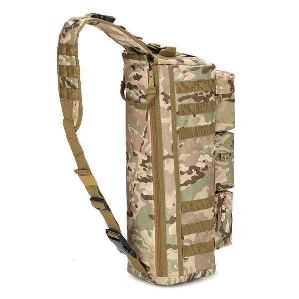 Herr Nylon Tactical Outdoor Sport Cs Crossbody Bag Hiking Chest Bag