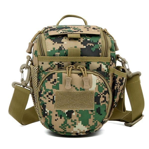 Herr Outdoor Camouflage Bag Axelväska Sport Portable Bag