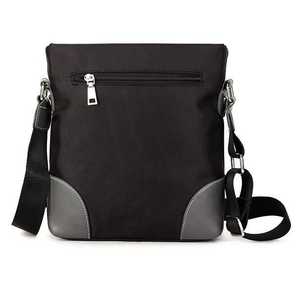 Herr Oxford Fritid Crossbody Bag Business Axelväska Nyckelring