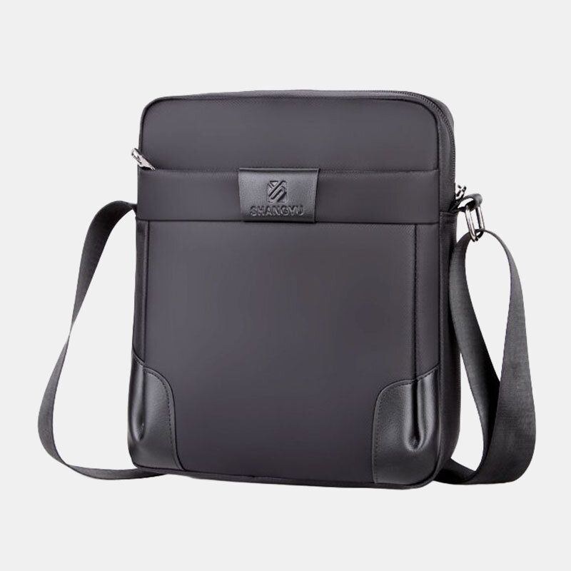 Herr Oxford Large Capacity Business Casual Crossbody Bag Axelväska