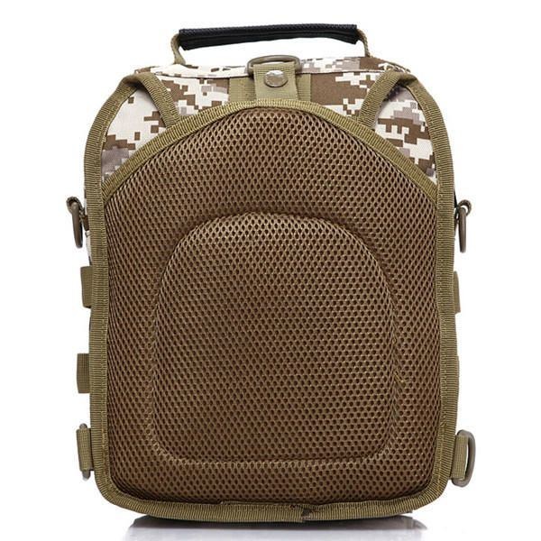 Herr Tactical Camping Outdoor Sport Bröstpaket Crossbody Axelväska