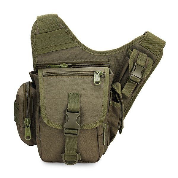 Herr Tactical Hiking Outdoor Travel Messenger Axelväskor