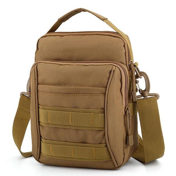 Herr Utomhussport Resor Kamouflage Färg Tactical Shoulder Crossbody Bag